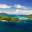 En resa till en Nationalpark med turkost vatten i Seychellerna
